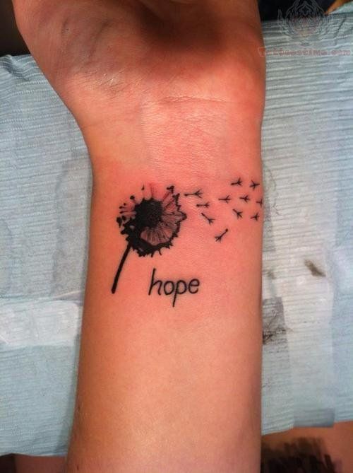 Dandelion Hope Tattoo