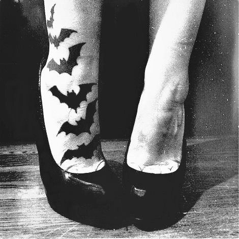 Bat foot tattoo