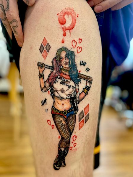 Harley Quinn Tattoo 1