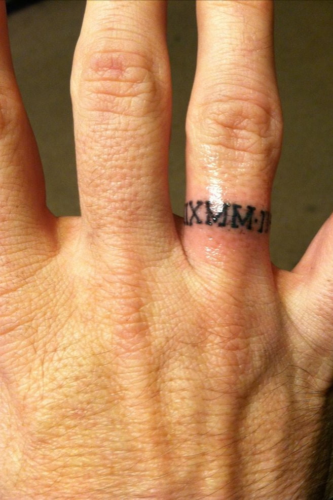 Finger tattoo ideas for men13