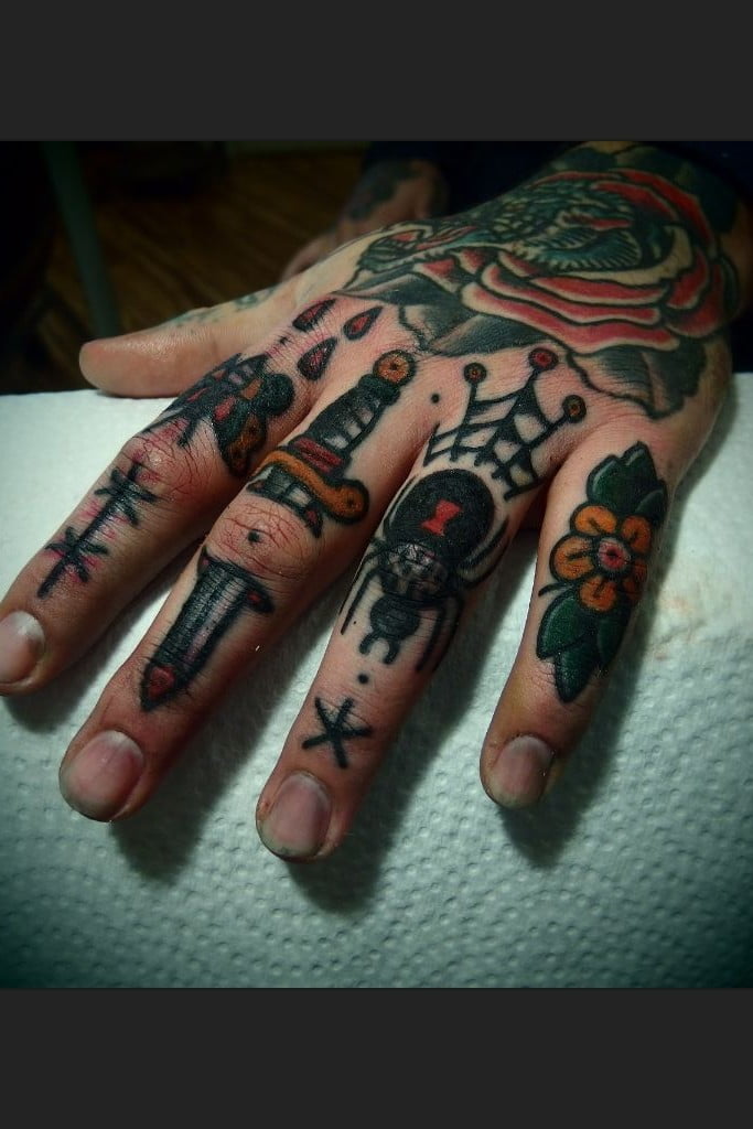 Finger tattoo ideas for men4