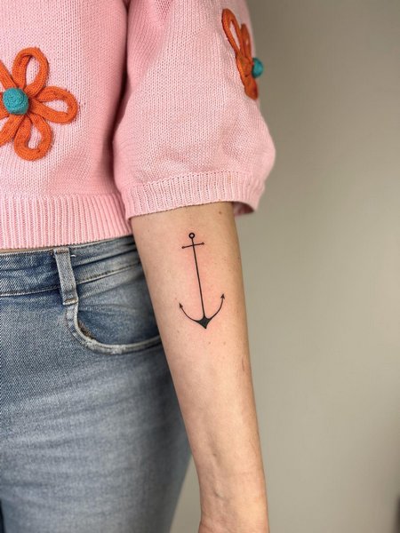 Anchor Tattoo Women