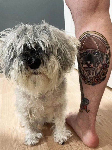 Animal Leg Tattoo
