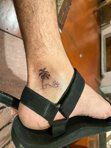 Ankle Tattoos For Men