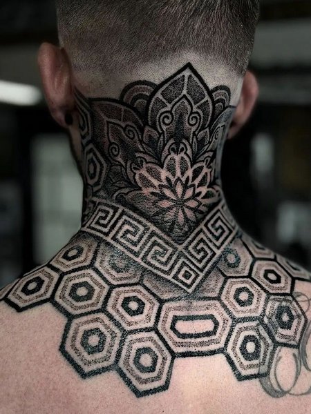 Back Neck Tattoo