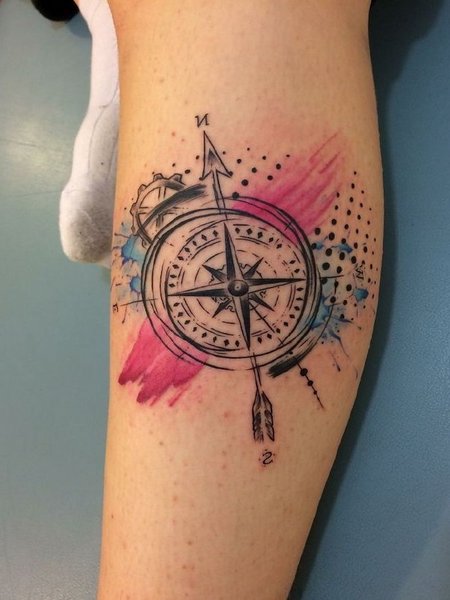 Compass Tattoo ideas For Women