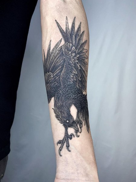 Crow Raven Tattoo