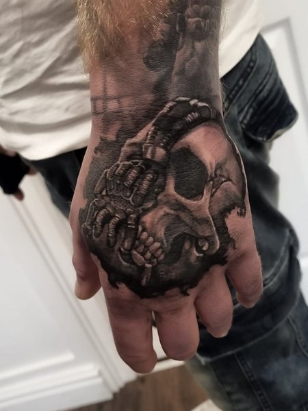 Hand Tattoo For Guys