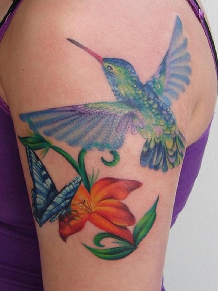 Hummingbird Tattoo ideas For Women