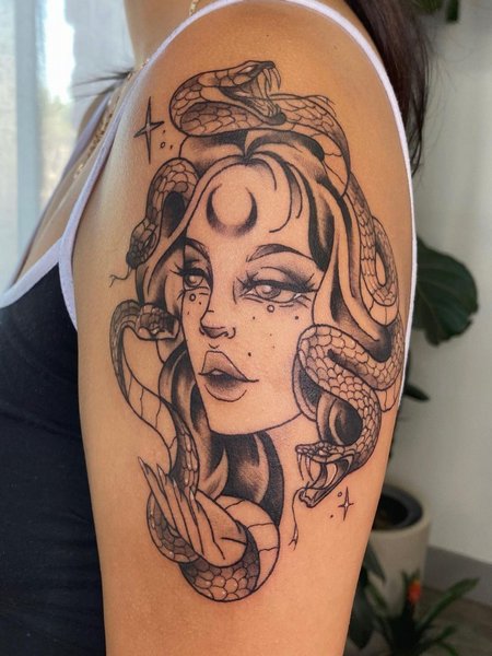 Medusa Head Tattoo