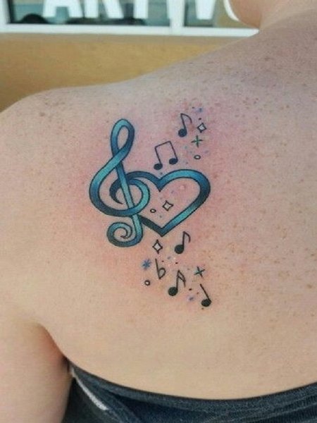 Music Tattoo ideas for Women