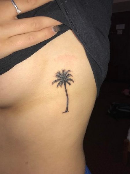 Palm Tree Tattoo ideas For Women