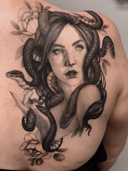 Sexy Medusa Tattoo