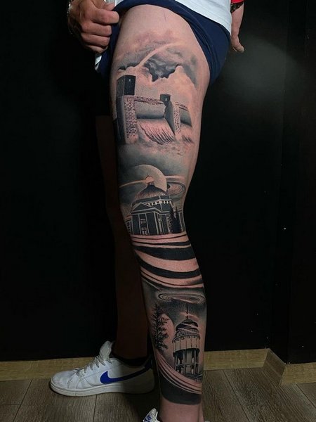 Tattoo Leg Sleeves For Men