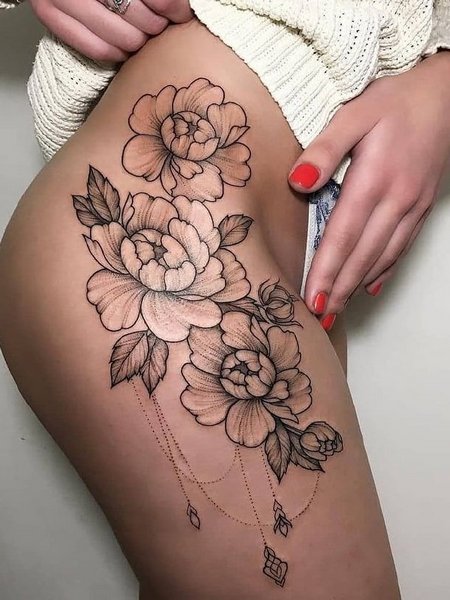 Thigh Tattoo ideas For Women