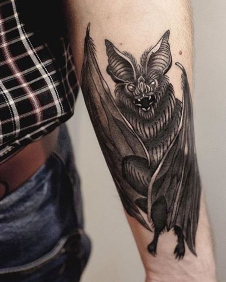 Bat Arm Tattoos