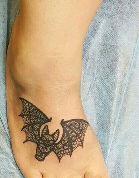 Bat Foot Tattoos