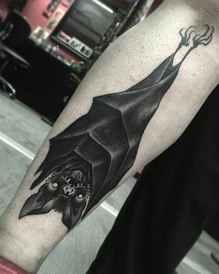 Bat Forearm Tattoos
