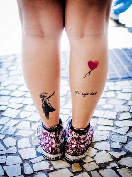 Cute Leg Tattoo