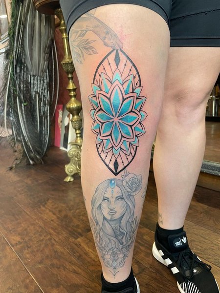 Knee Tattoos For Women