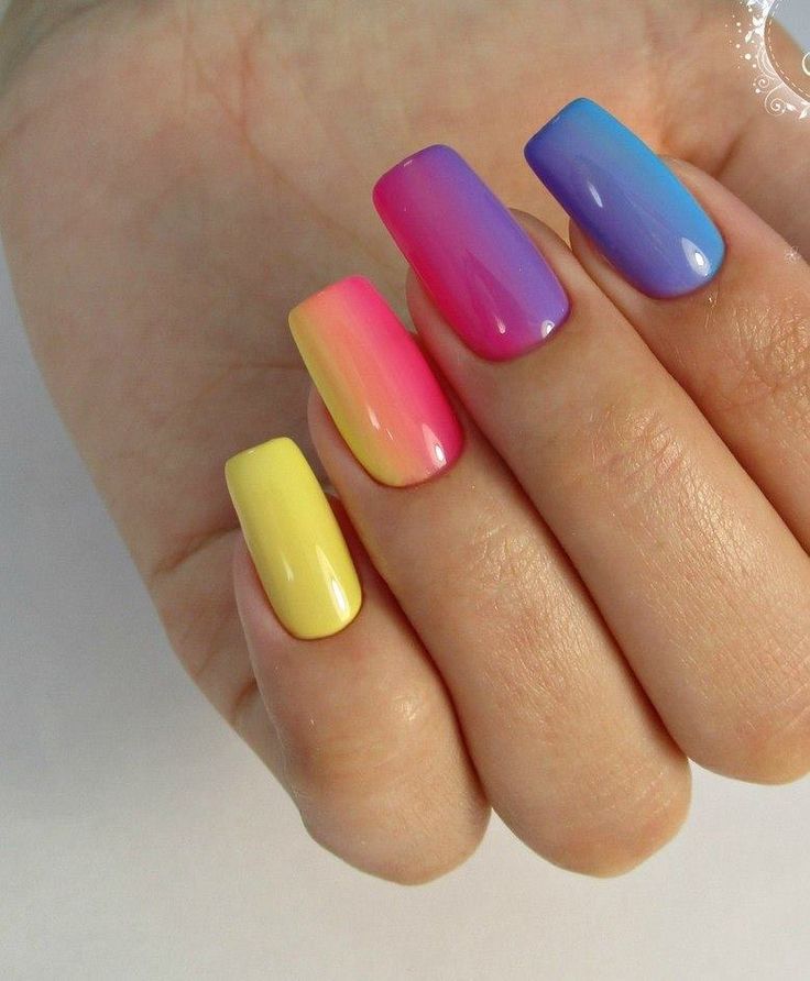 Ombre Nails Colors