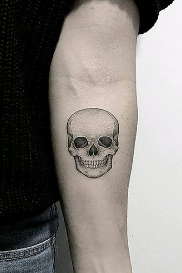 Simple Skull Tattoo