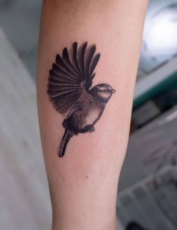 Sparrow Arm Tattoos for Men
