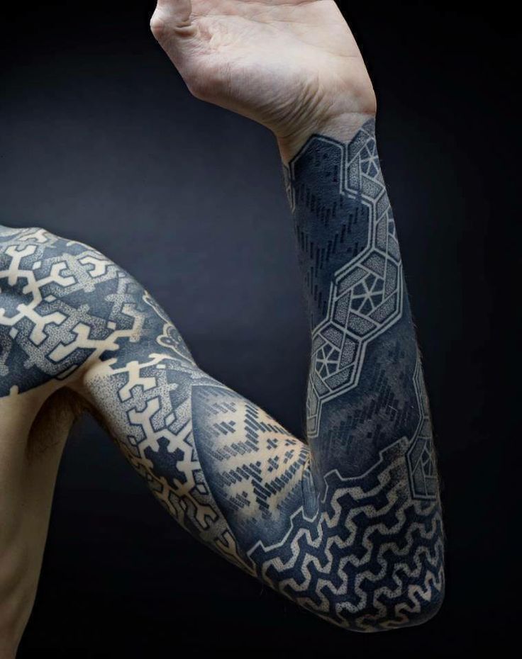 Textural Arm Tattoo