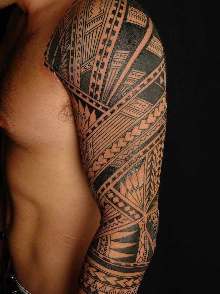 Tribal Arm Tattoo