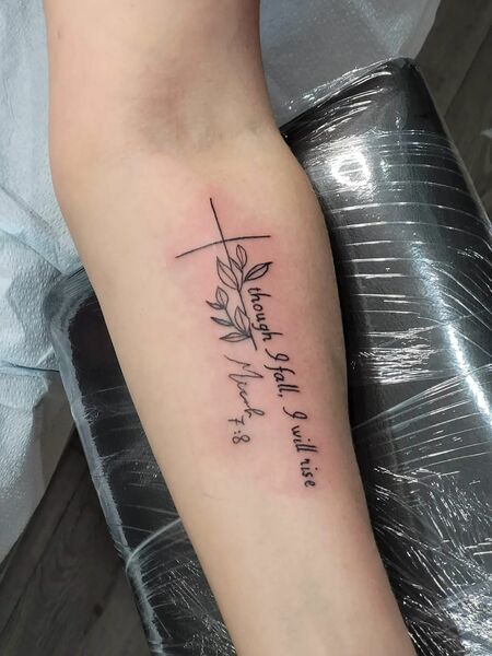 Bible Quote Tattoo
