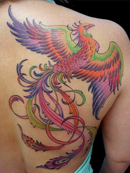Color Phoenix Tattoo