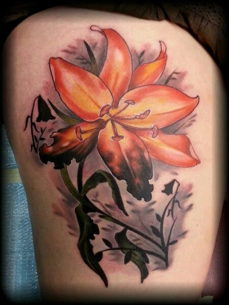 Easter Lily Tattoo