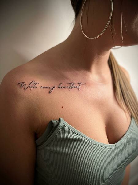 Girl Quote Tattoo