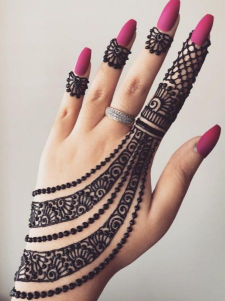 Hand Henna Tattoo