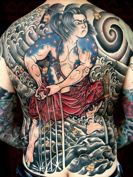 Japanese Back Tattoo 1