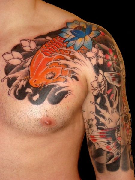 Japanese Fish Tattoo
