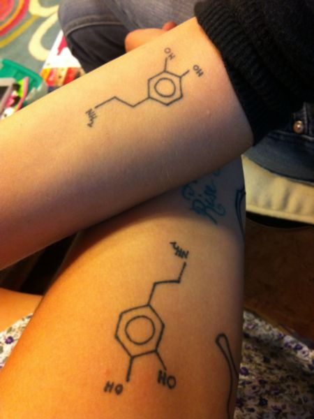 Matching Sister Symbol Tattoo