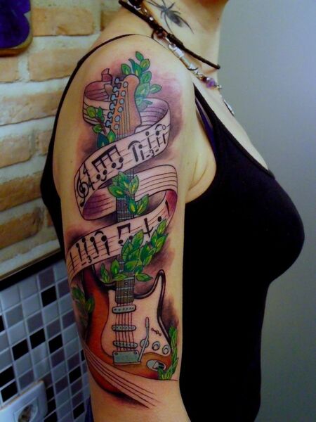 Music Sleeve Tattoos