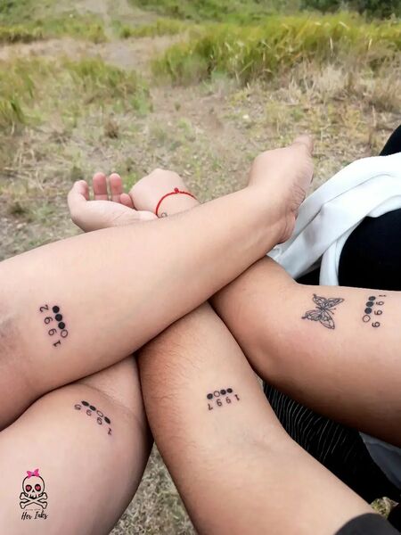 Sibling Tattoos for Four
