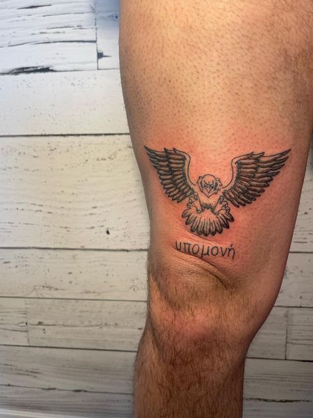 Simple Eagle Tattoo