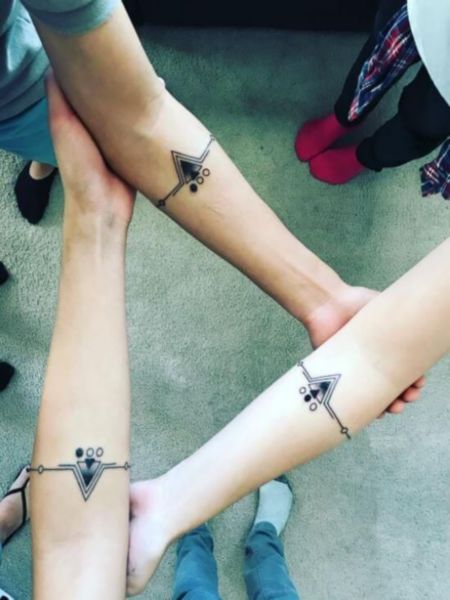 Symbolic Meaningful Sister Tattoo