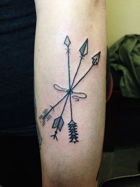 Three Arrow Tattoo