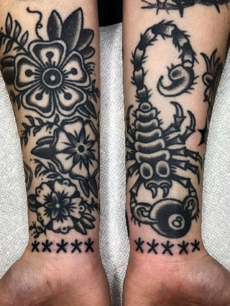 Traditional Forearm Tattoo