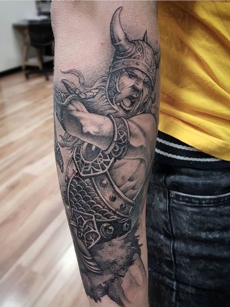 Viking Berserker Tattoo