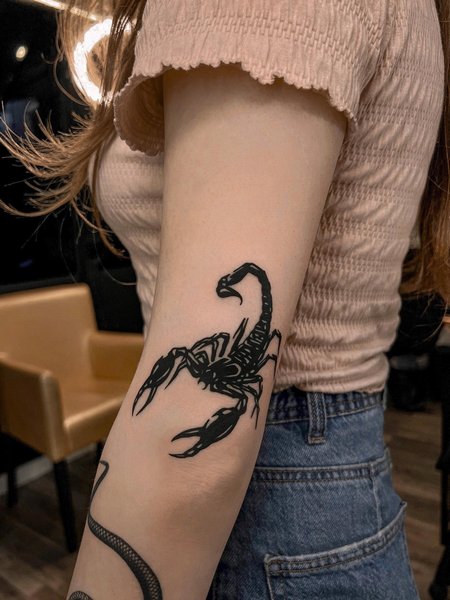 Black Scorpion Tattoo