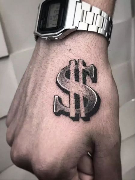 Money Sign Tattoos