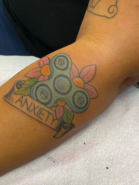 Overcoming Anxiety Tattoo