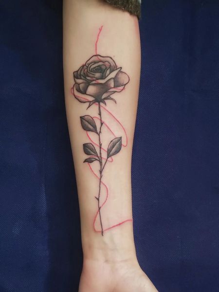 Rose Forearm Tattoos