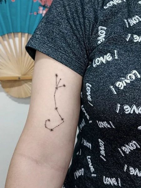 Scorpio Constellation Tattoo