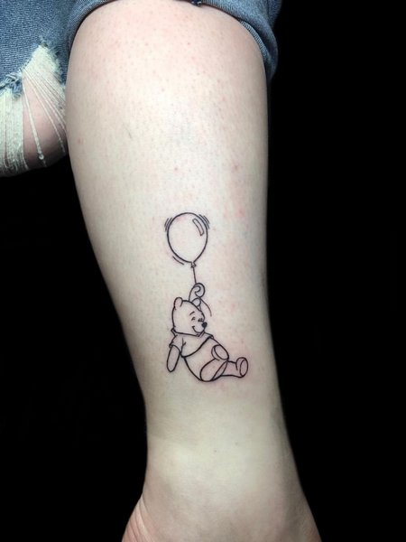 Small Bear Tattoo
